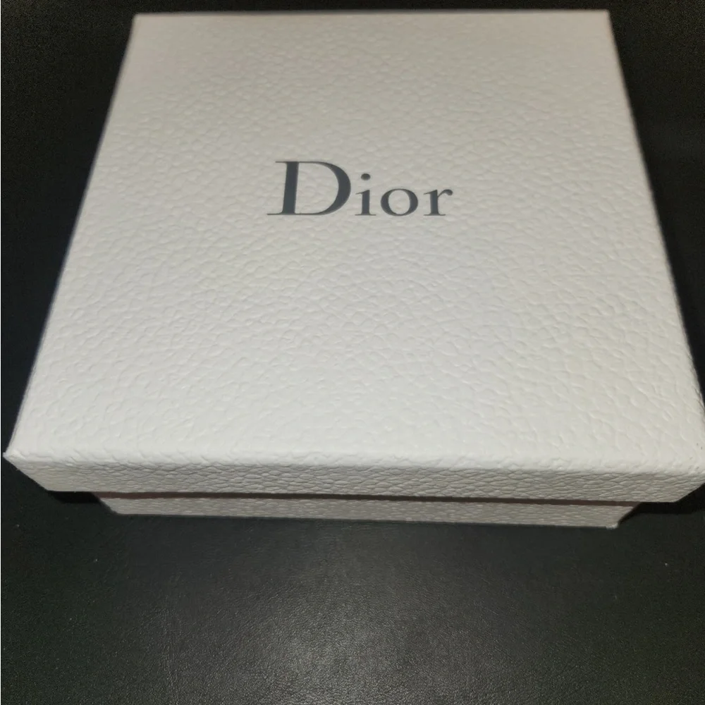 Christian Dior Tri Fold wallet, Matte Black